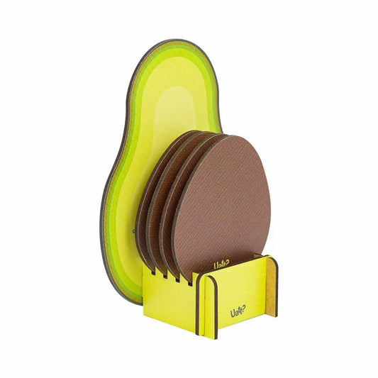 Porta Copos Shape Com Suporte - Avocado Control