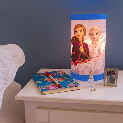 Luminária de Mesa Elsa e Anna Frozen Disney Bivolt