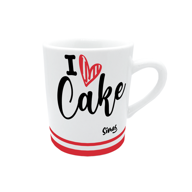 Caneca De Porcelana com Coador Cake - Natal Mágico