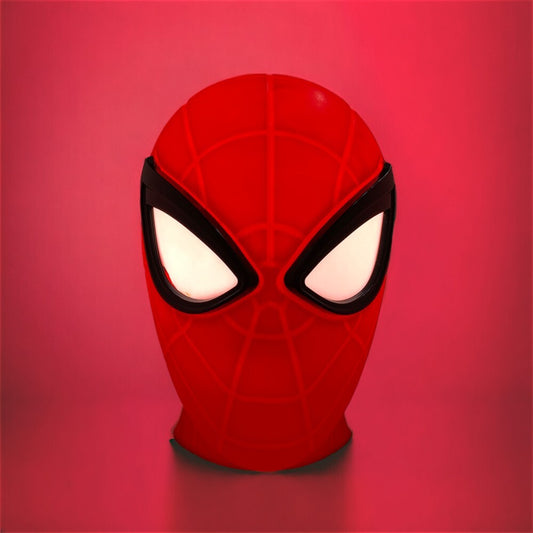 Luminária de Mesa 3D Spider Man Head Marvel