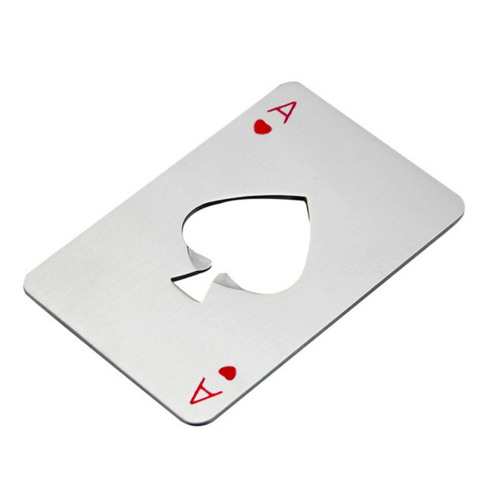 Abridor de Garrafa Poker Card Red